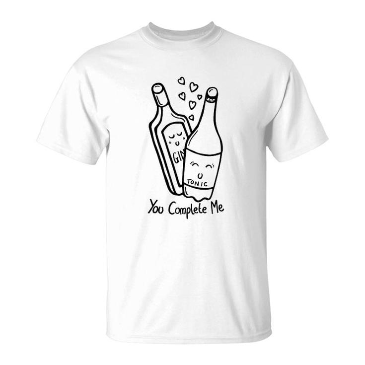 Gin And Tonic You Complete Me T-Shirt