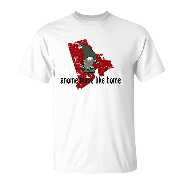 Gnome Place Like Home Rhode Island T-Shirt