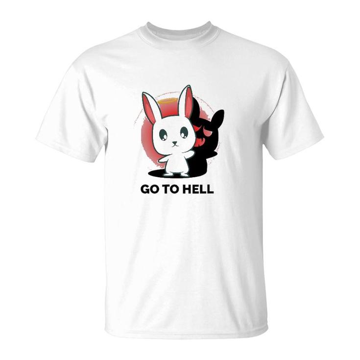 Go To Hell Funny Nature Lover Halloween T-Shirt