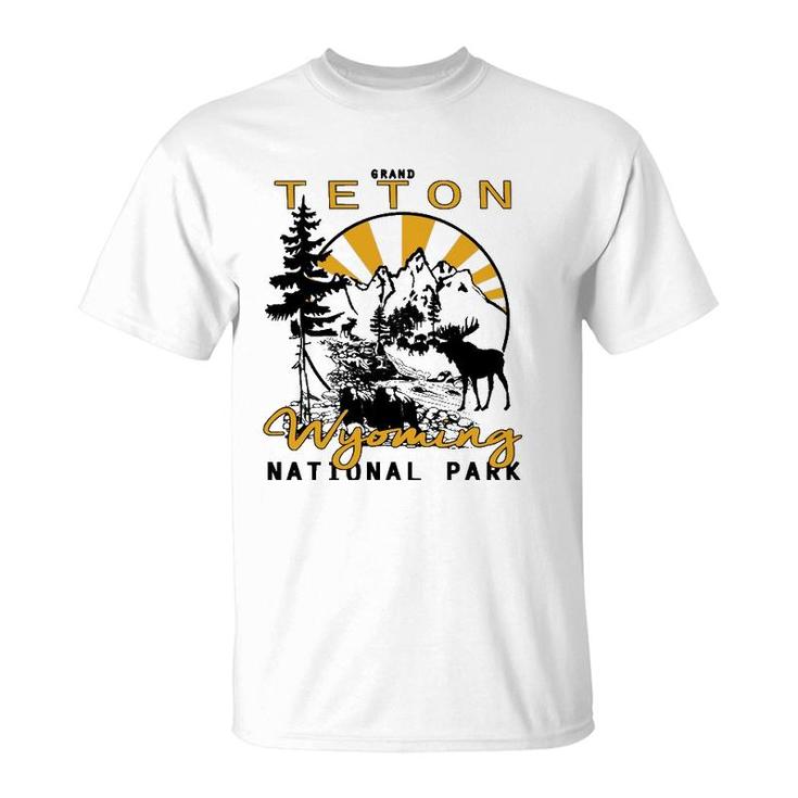 Grand Teton National Park Jackson Hole Wyoming Keepsake T-Shirt