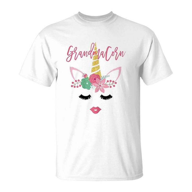 Grandmacorn Unicorn Cute Grandma Gift T-Shirt