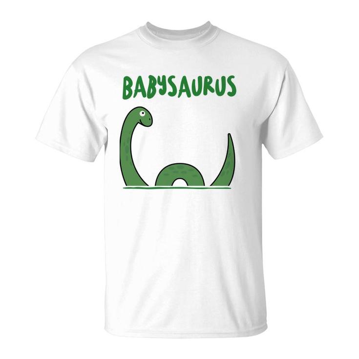 Green Babysaurus Gift For Kids Cute Funny T-Shirt