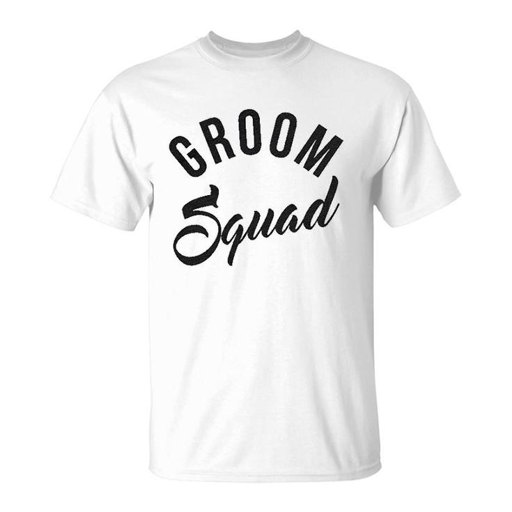 Groom Squad Funny Bachelor T-Shirt