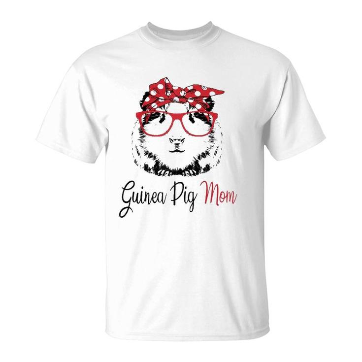 Guinea Pig Mom Raglan Baseball Mother's Day T-Shirt