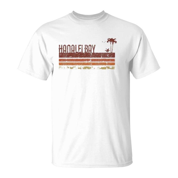 Hanalei Bay Hawaii Vintage 70S 80S Vacation T-Shirt