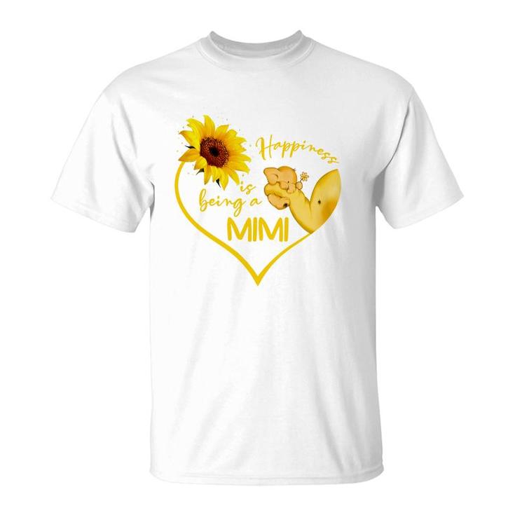 Happiness Is Being A Mimi Sunflower T-Shirt