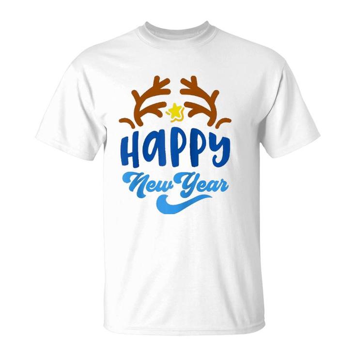 Happy New Year S 2022 New Years Eve Raglan Baseball Tee T-Shirt