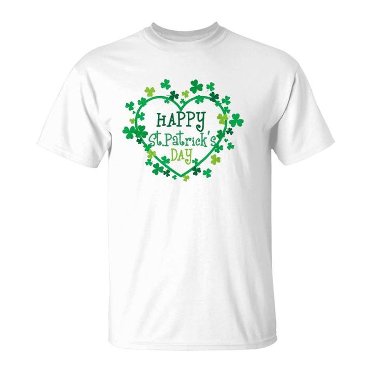 Happy St Patrick's Day Funny Saint Patrick Irish Girl Boy T-Shirt