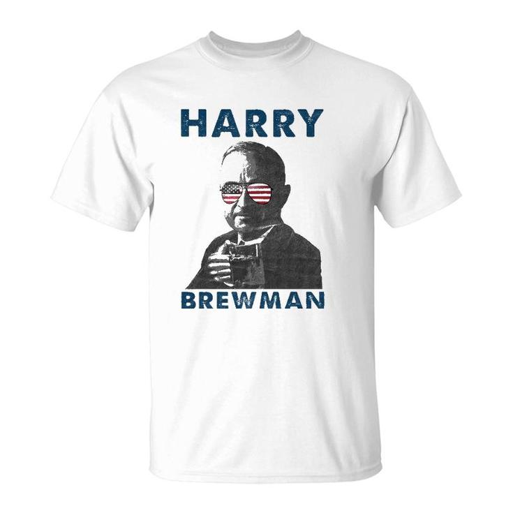 Harry Brewman 4Th Of July Drunk President Truman Funny T-Shirt