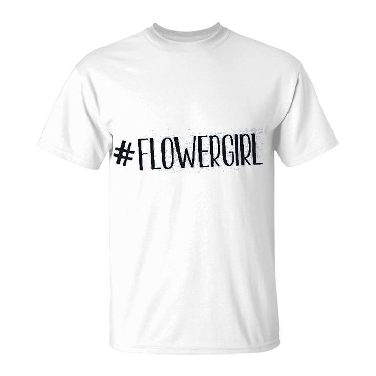 Hashtag Flower Girl T-Shirt