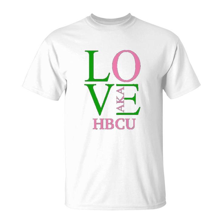 Hbcu Love Aka Paraphernalia Aphla T-Shirt