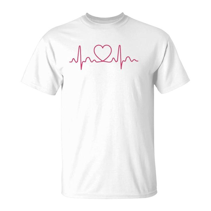 Heartbeat Ekg Doctor Nurse Medical T-Shirt