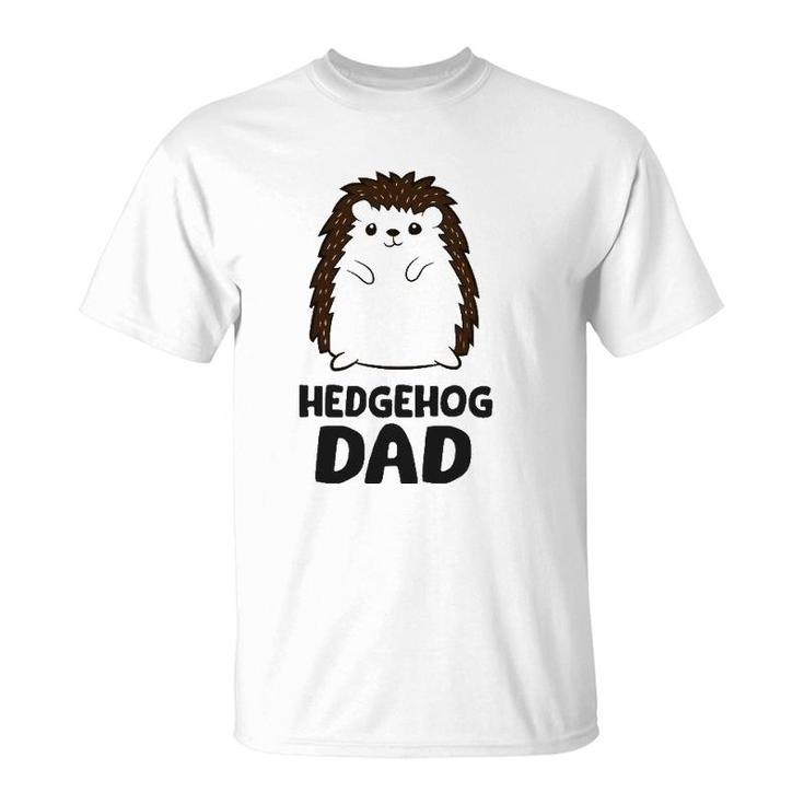 Hedgehog Dad Funny Hedgehog Father T-Shirt
