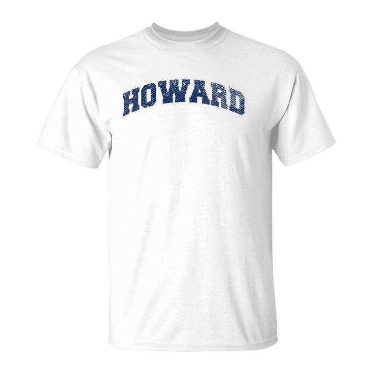 Howard Varsity Style Vintage Grey T-Shirt