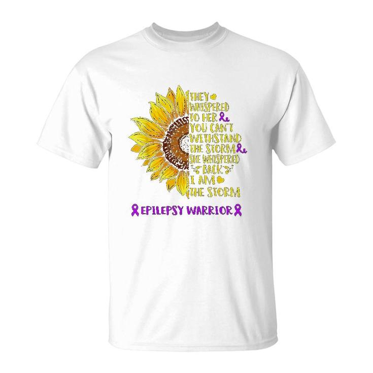 I Am The Storm Epilepsy Warrior T-Shirt