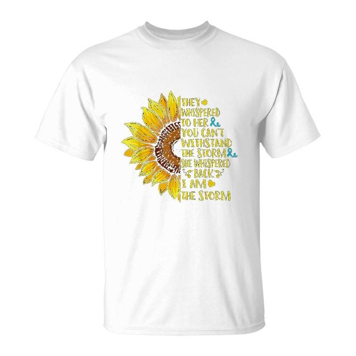 I Am The Storm Recovery Warrior T-Shirt