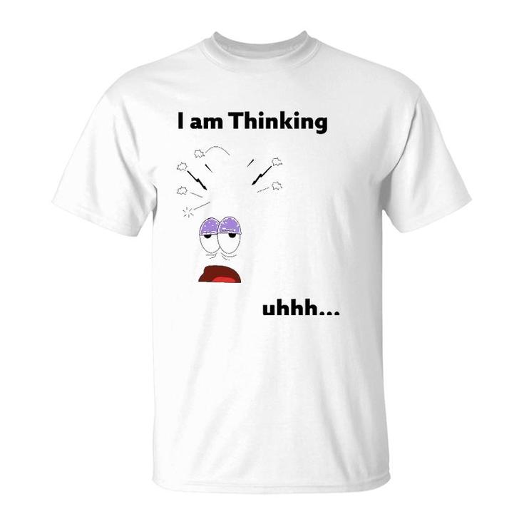 I Am Thinking Humor Out Of Thinking Funny Men T-Shirt