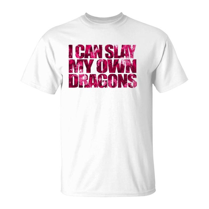 I Can Slay My Own Dragon - Empowering Girls T-Shirt