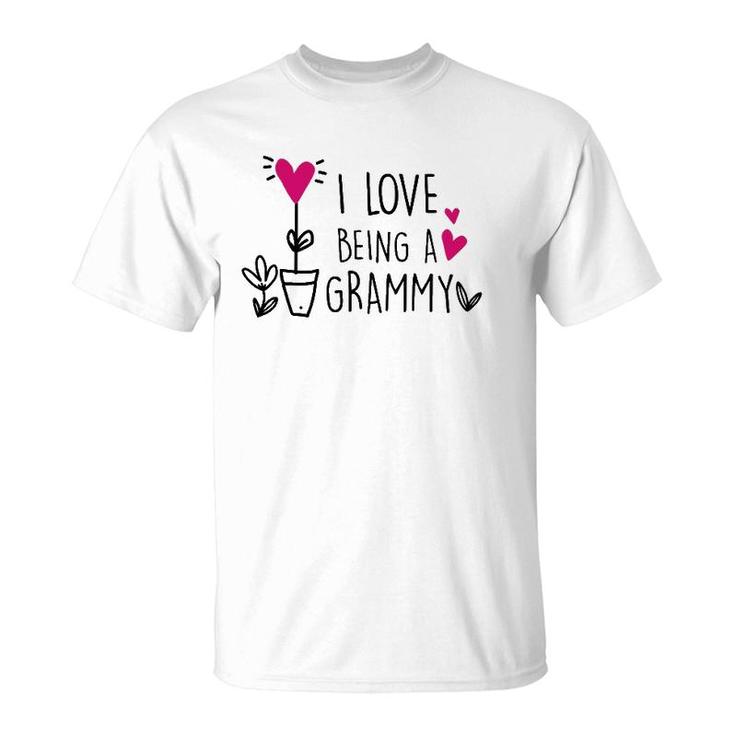I Love Being A Grammy Inspirational Grandma Mother's Day T-Shirt