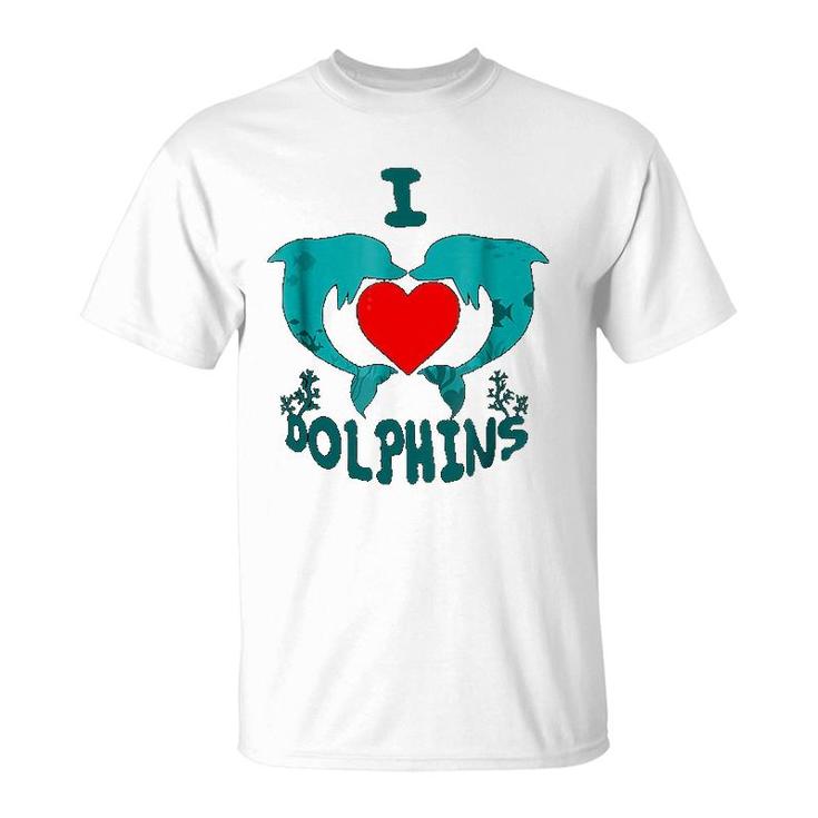 I Love Dolphin T-Shirt