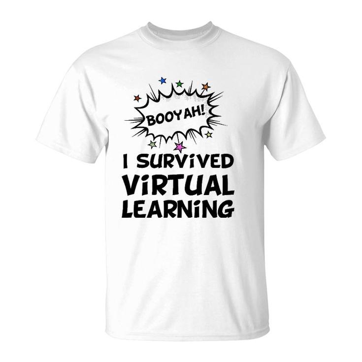 I Survived Virtual Learning End Of Year Remote Teacher Funny T-Shirt