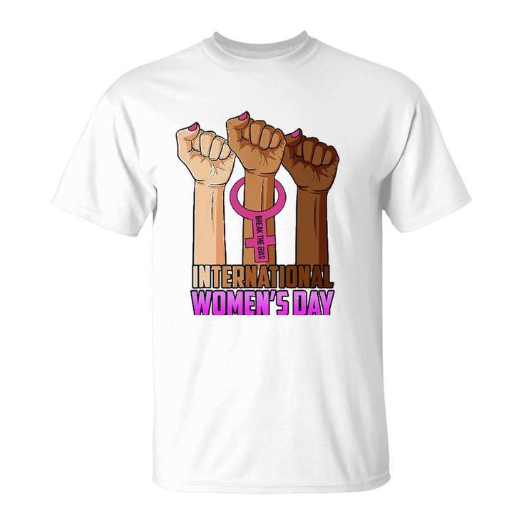 International Women's Day 2022 Break The Bias 8 March Gifts T-Shirt