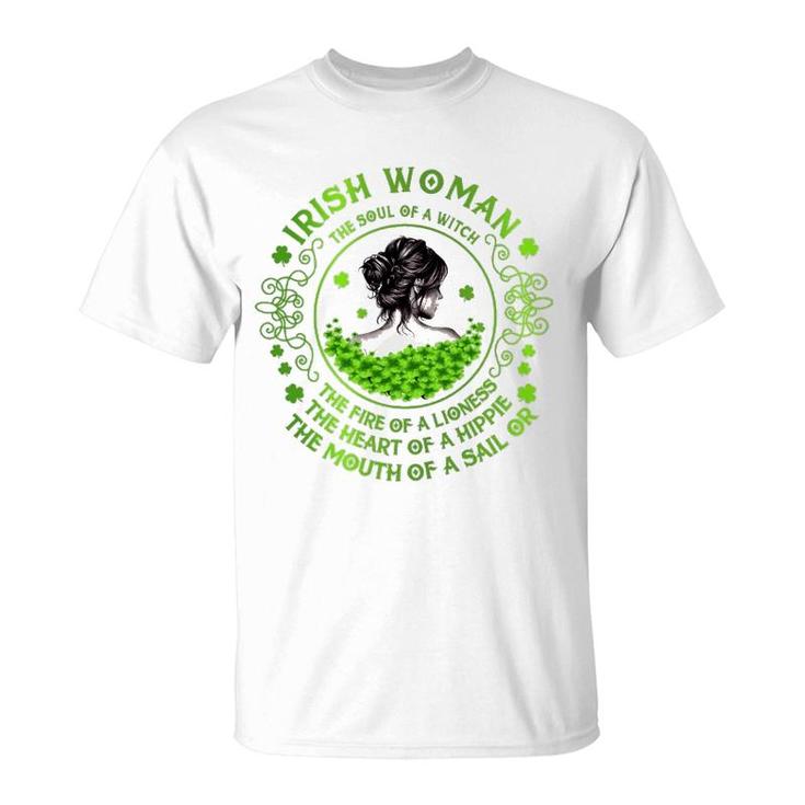 Irish Woman The Soul Of A Witch T-Shirt
