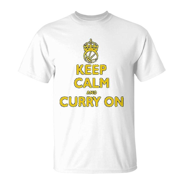 Keep Calm And Curry On T-Shirt