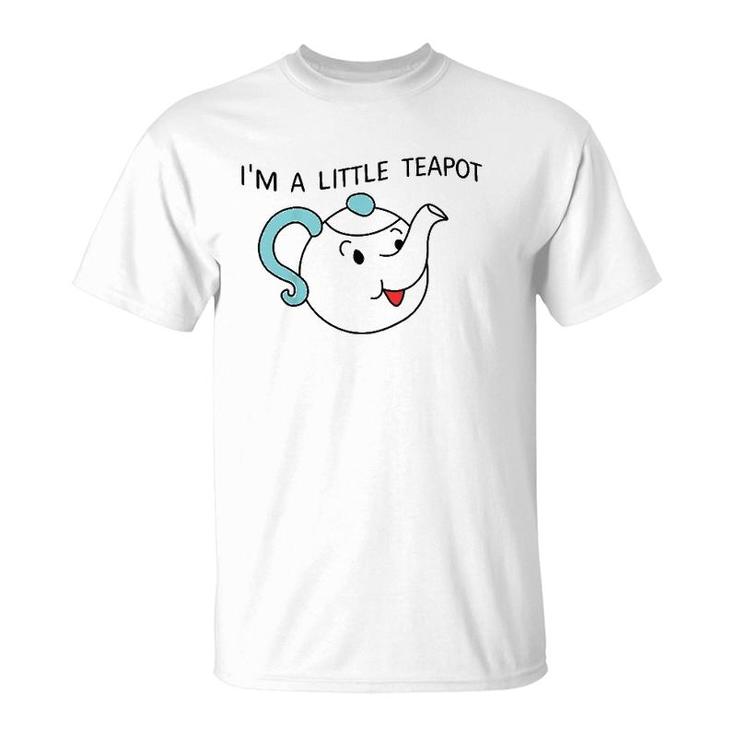 Kids I'm A Little Teapot Nursery English Rhyme T T-Shirt