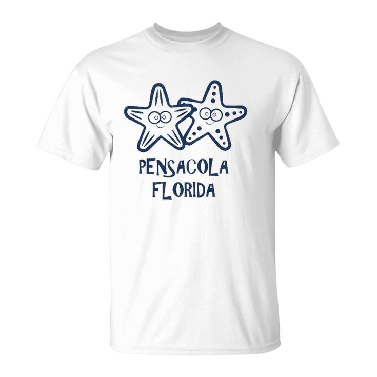 Kids Kids Cute Pensacola Beach Florida Vacation T-Shirt