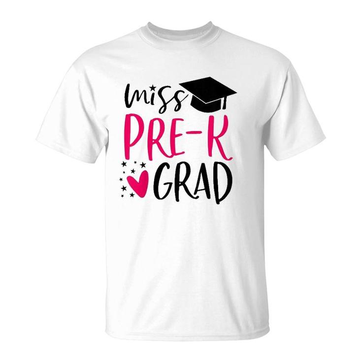 Kids Pre-K Graduation  For Girl 2019 Prek Miss Pre-K Grad T-Shirt