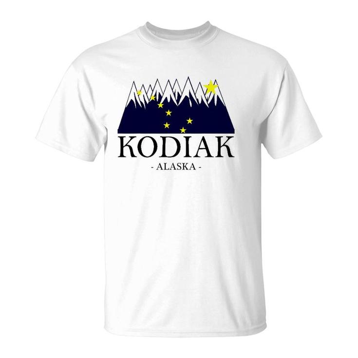 Kodiak Alaska Awesome Mountain Tee Gift T-Shirt
