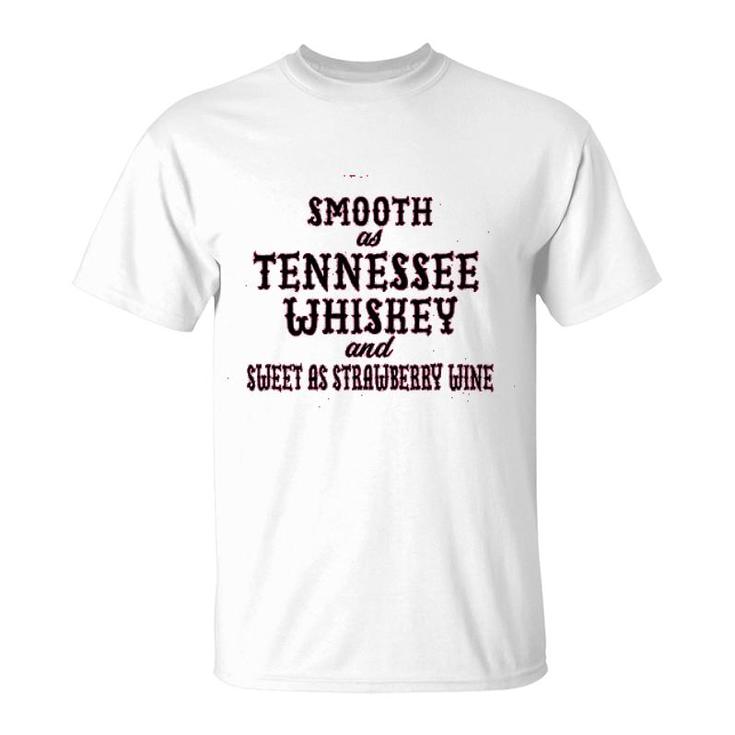 Ladies Smooth As Tennessee Whiskey T-Shirt