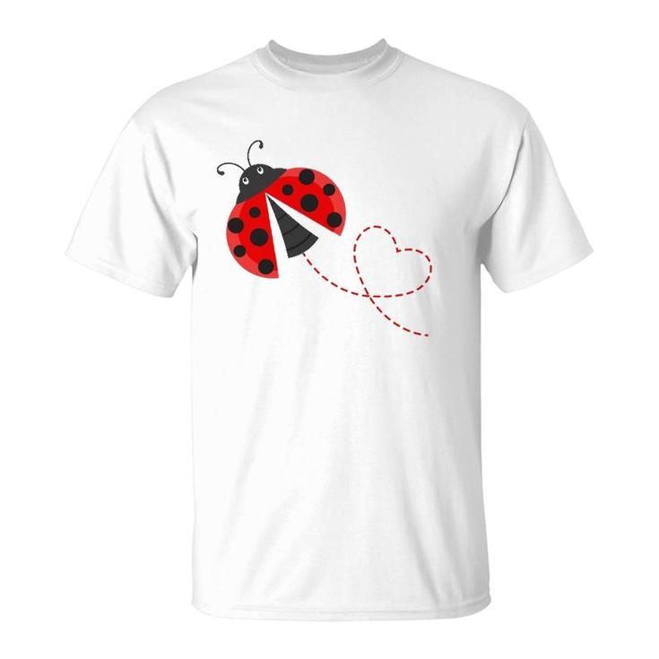 Ladybeetle Ladybugs Nature Lover Insect Fans Entomophile T-Shirt