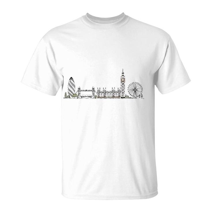 London Grafic City  Souvenier Skyline T-Shirt