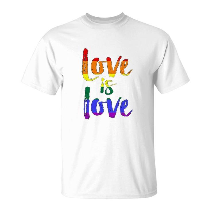 Love Is Love Gay Pride T-Shirt