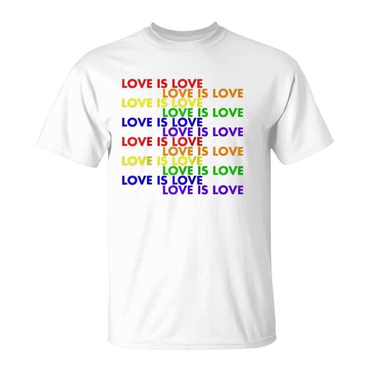 Love Is Love Lgtbq Pride Express Yourself  T-Shirt