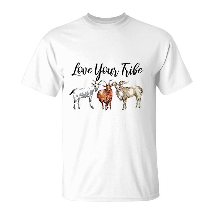 Love Your Tribe Gift For Farmer T-Shirt