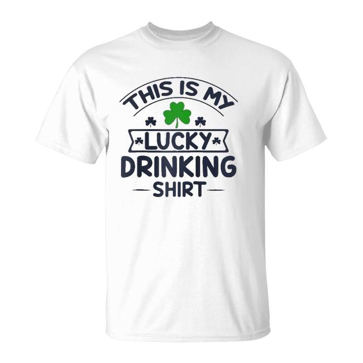 Lucky Drinking Raglan Baseball Tee T-Shirt
