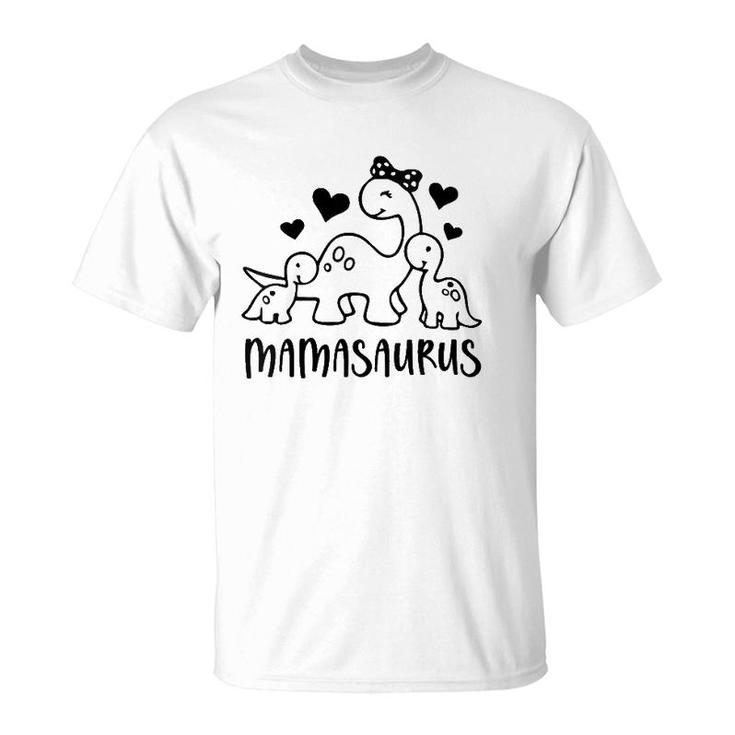 Mamasaurus Proud Momlife Motherhood Mom Mommy Mother's Day T-Shirt