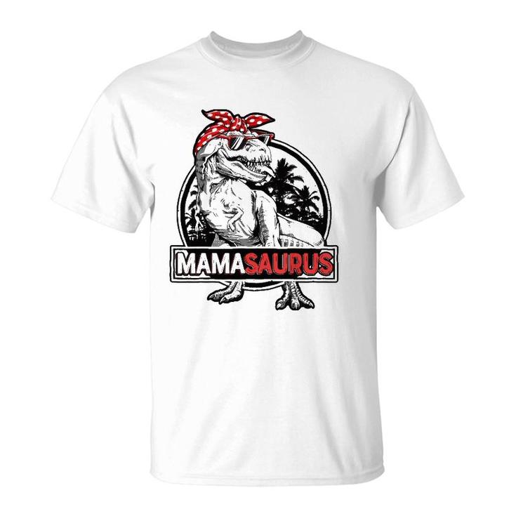 Mamasaurusrex Dinosaur Funny Mama Saurus Family Matching  T-Shirt