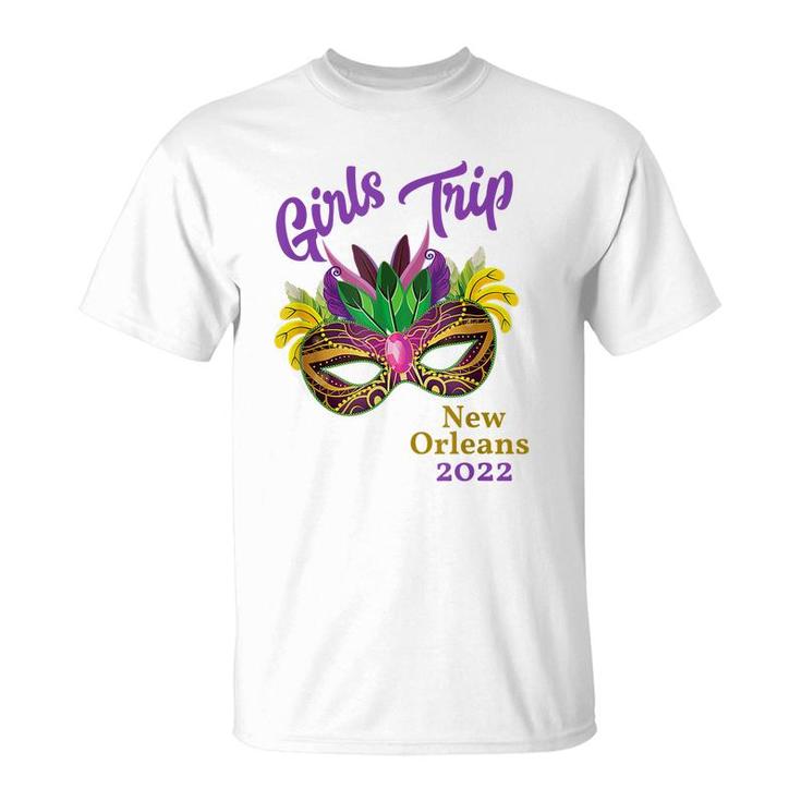 Mardi Gras Girls Trip 2022 New Orleans Bachelorette Party T-shirt