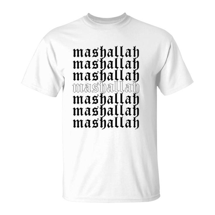 Mashallah Aesthetic Soft Grunge Goth Egirl Eboy T-Shirt
