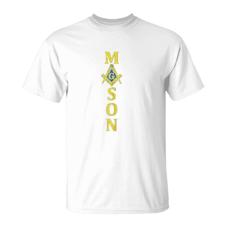 Mason Square  Compass Freemason T-Shirt