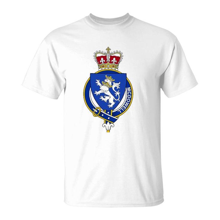 Mcdowell Coat Of Arms - Family Crest T-Shirt