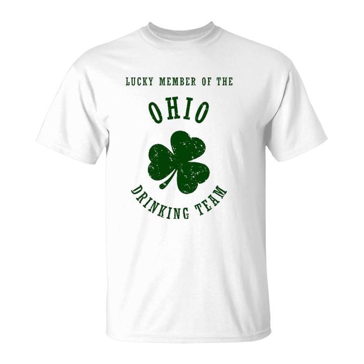 Member Of The Ohio Drinking Team , St Patrick's Day T-Shirt