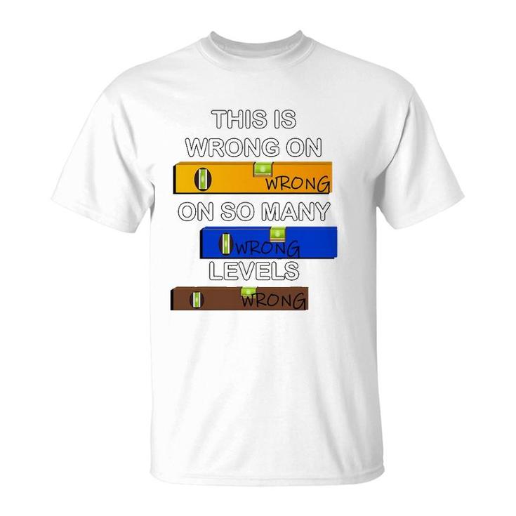 Mens Construction Handyman Joke Pun Tools Funny Dad Contractor T-Shirt