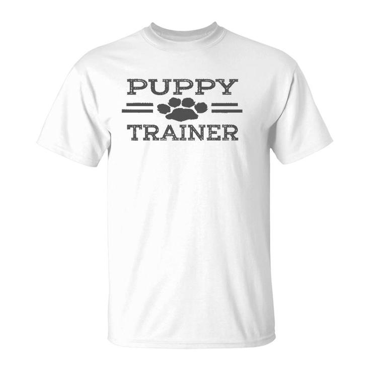 Mens Puppy Trainer Human Gay Pup Play Leather Gear Men T-Shirt