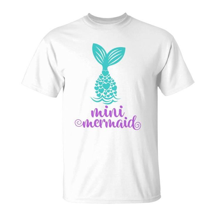 Mermaid Matching Mini Mermaid T-shirt