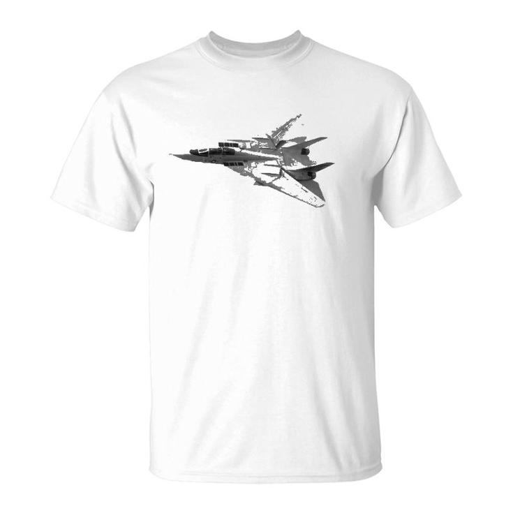 Military's Jet Fighters Aircraft Plane F14 Tomcat T-Shirt
